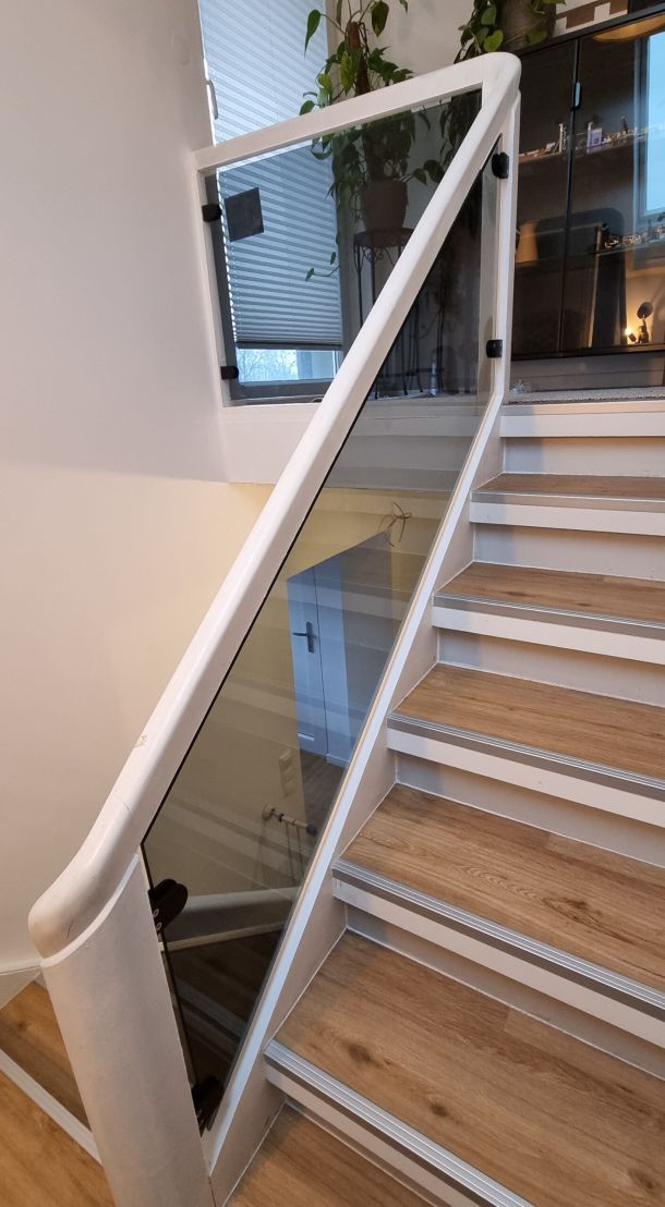 Treppenverglasung